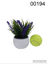 Imagen de MACETA CON FLORES  CAJA 15.5CM 09.25